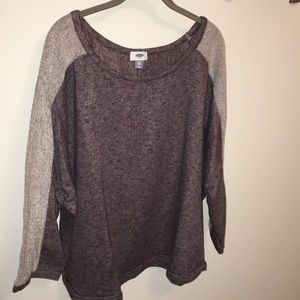 Old navy 3/4 terry top